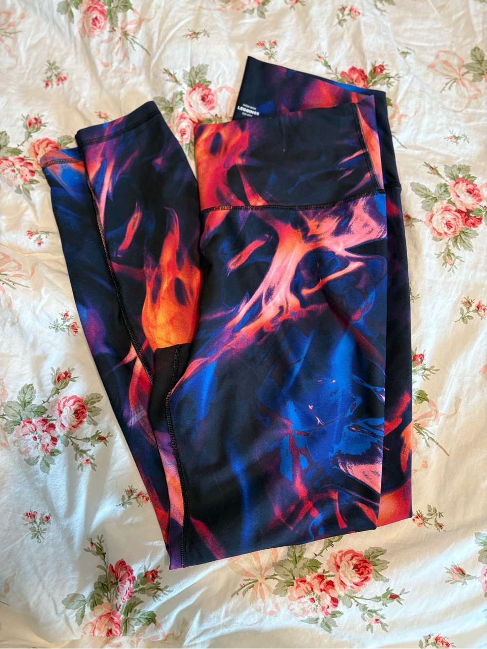 Old Navy Multicolor High-Rise Active Leggings